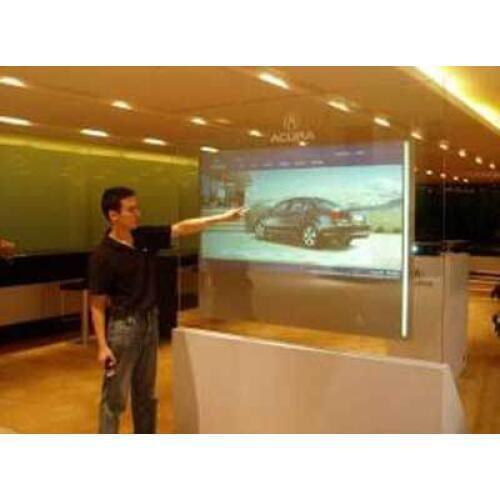 BEST OFFER !Touch foil 27" transparent touch film , truly 2 points soft and interactive touch film for touch table