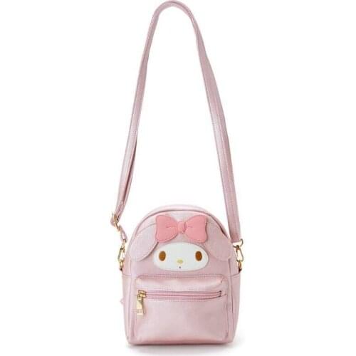 Cute PU Leather Shoulder Bag Multi-functional Dual-Purpose Cartoon Sling Bag Small Back Pack Crossbody Bags For Girls And Boys