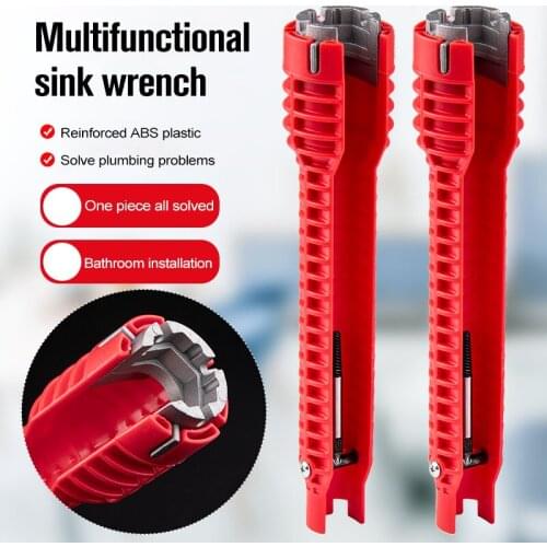 Multifunctional Sink Wrench,faucet installation and removal tools, Undercounter sink wrenches, Tools for Toilet,Sink,Bathroom