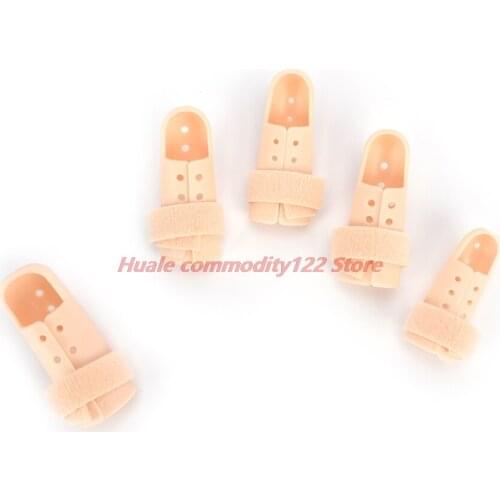 New Adjustable Hook Plastic Hand Finger Splints Support Brace Mallet Splint for Broken Finger Joint Fracture Pain Protection