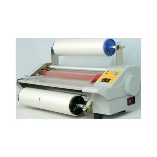 CE Updated digital Four Rollers Hot and cold roll laminating machine for 35cm