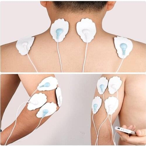 Manufacturers Wholesale 7.5*4.8cm Non-Woven Therapeutic Apparatus Replacement TENS Electrode Pads