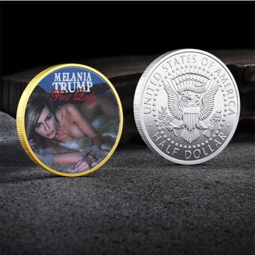 Melania Trump merican First Lady Commemorative Coin US Half Dollar