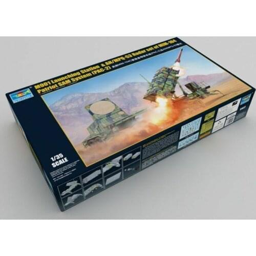 Trumpeter 1/35 01022 M901 Launching Station & AN/MPQ-53 Radar Set Of Min-104