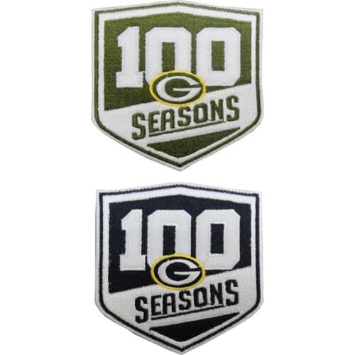 10pcs/lot Fashion Embroidery Patch Letter Seasons Green Black Clothing Decoration Sewing Accessories Craft Diy Applique