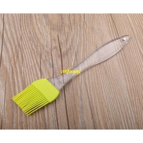 20pcs/lot 20.5*4cm Large BBQ Basting Brush Silicone Oil Brush Baking Brushes Cake Butter Bread Pastry Brush