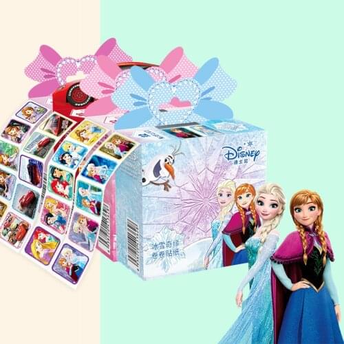 200pcs Disney Frozen 2 Elsa Anna Removable Reward Sticker Princess Sofia Cars Scrapbooking For Kids Diary Notebook Decor Sticker