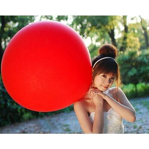 36inch 90cm Round Clear Balloon Latex Balloons Wedding Decoration Inflatable Helium balloon Wedding Balloons Birthday Balls