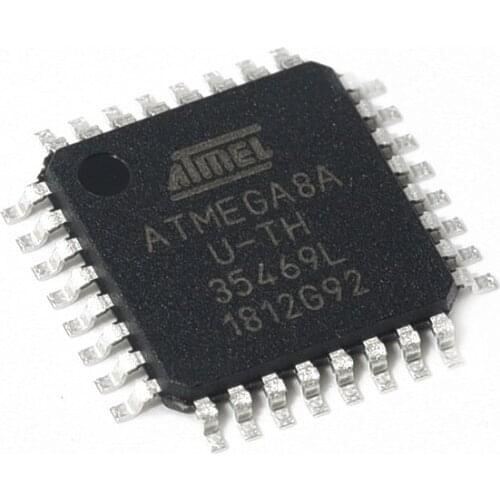 5PCS/LOT ATMEGA8A-AU TQFP32 SMD ATMEL single chip microcomputer microcontroller chip brand new original