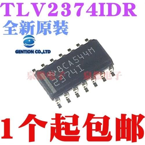 5PCS TLV2374IDR 2374 I integrated operational amplifier IC chip SOP-14 in stock 100% new and original