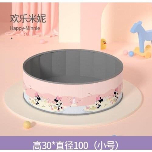 Disney Mickey Mouse Baby Infant Playpen Ball Dry Pool Pit Ocean Playhouse Baby Playpens Foldable Portable Ballenbak Playpen Bebe