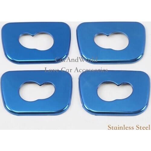 For Volvo XC60 2018 Interior Rear Upper Roof Hook Sequin Cover Frame Panel Stainless Steel Sticker Trims Car Styling Accessories