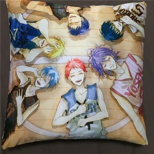 Kuroko No Basket Anime Manga Two Side Pillowcases Hugging Pillow Cushion Case Cover Otaku Cosplay Gift New 069