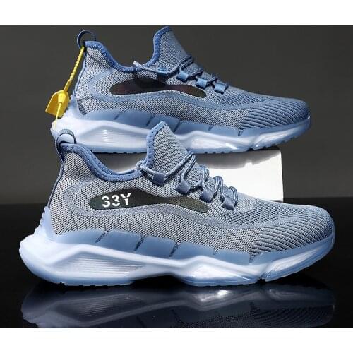 Men Sneakers Running Sports For Man Breathable Male Gym Training Outdoor Fitness Sneakers New Fashion Adult Casual Athletic Shoe