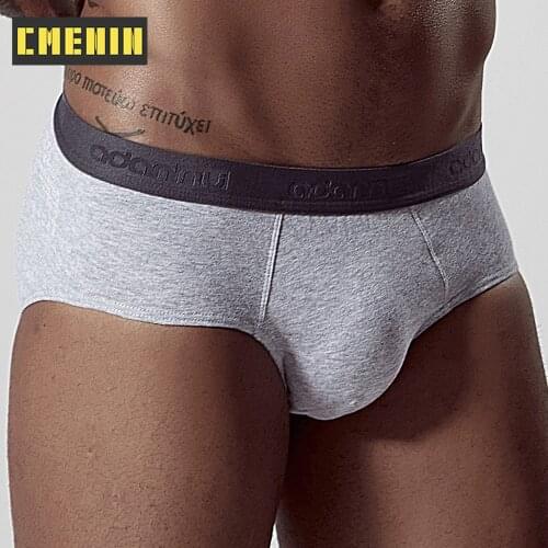 CMENIN ADANNU Quick Dry Mesh Sexy Underwear Men Jockstrap Briefs New Men Underpants Male Panties Patchwork Mens Innerwear AD305