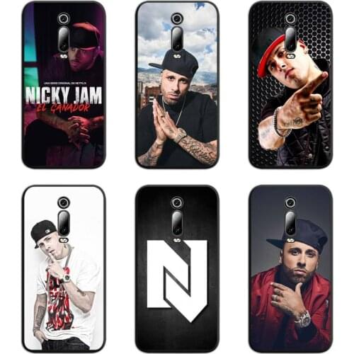 Nicky Jam Phone Case For Redmi 9A 9 8A 7 6 6A Note 9 8 8T Pro Max K20 K30 Pro