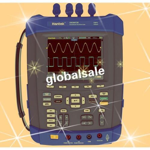 FREE SHIPPING Hantek DSO8072E 6 in 1 Oscilloscope Recorder DMM Spectrum Analyzer Frequency
