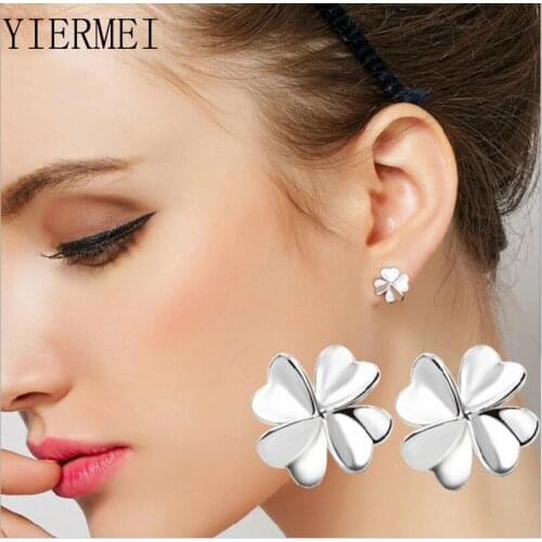 Lucky Leaf Ms Earrings Flower Fashion Jewelry Leaf Chrysanthemum Earrings boucle d'oreille Brincos Bijoux High Quality