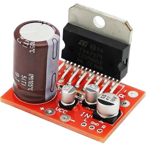 SOTAMIA TDA7379 Power Amplifier Board 2.0 Dual Channel Sound Amplifier 39W+39W Stereo Mini Amplificador Speaker Home Theater DIY