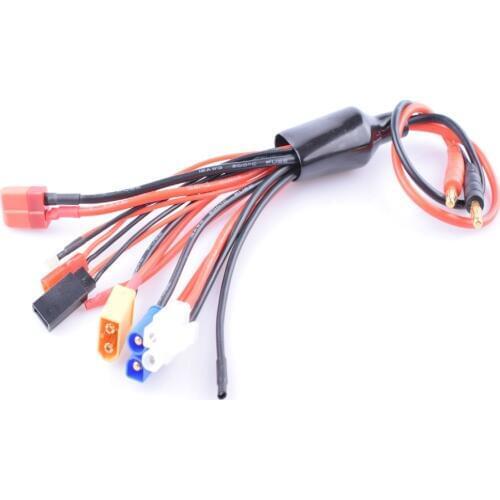 Factory price 8 in 1 Multi charge cable for Battery,Charger,Motor,ESC ,RC Planes Cars Boat Drone
