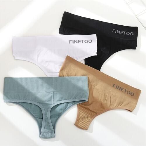 M-2XL Bodyshaper Panties Women Underwear Cotton Panties Female Lingerie Sexy G-string Underpants Solid Color Pantys Body Slim
