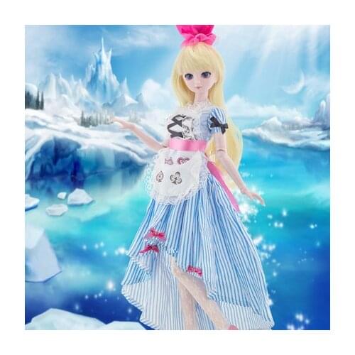 1/4 BJD Doll 50cm(19'') 18 jointed dolls Cute girl Toy ( make up + Hair + Clothes + Shoes )