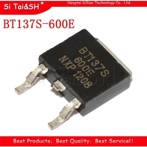 10pcs BT137S-600E TO252 BT137S triac SMD TO252 BT137S-600