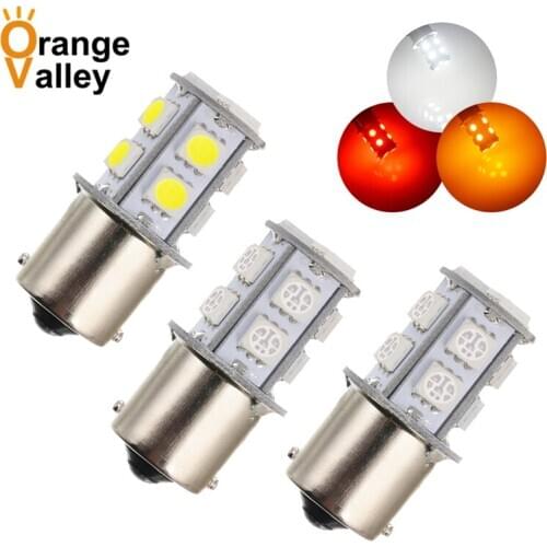 100pcs 1156 BA15S P21W 13 SMD 5050 LED Brake Tail Turn Signal Light Bulb Lamp Auto led Car bulb light 12V 13smd 13led 12V 24V