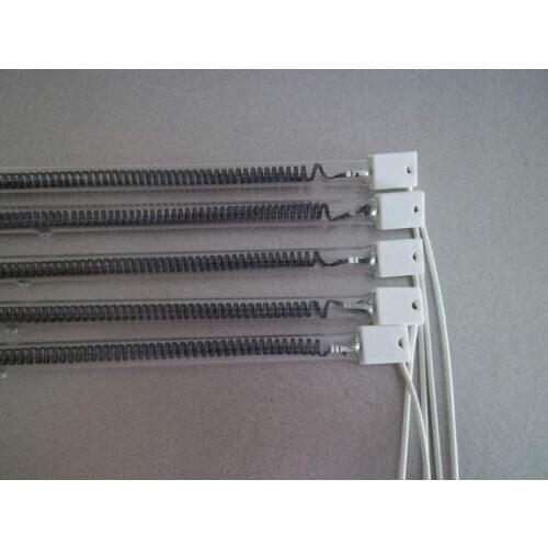 1500-Watt glod quartz glass tube infrared heating lamp for heaters