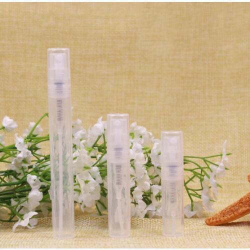 2ml 3ml 5ml Empty Mist Portable Perfume Bottle Atomizer Plastic Refillable Spray Cosmetics Containers LX1351