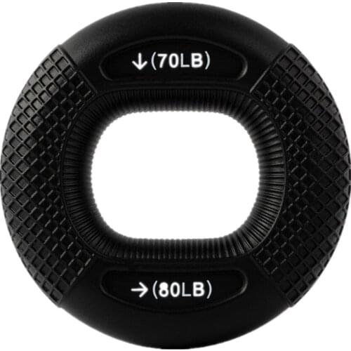 20-80LB Silicone Adjustable Hand Grip Gripping Ring Finger Forearm Trainer Carpal Expander Muscle Workout Exercise Gym Fitness