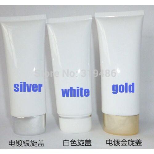 300pcs 100g 100ml Cream Jar Facial Cream Containers Emulsion Lotion Soft Tube Cosmetic Packaging Containers