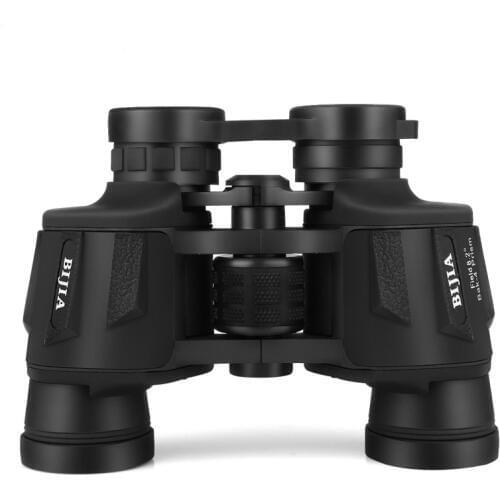 BIJIA 16X45 Portable Nitrogen Waterproof Binoculars 1000M Blue FMC Black Telescope 16X Low Light Night Vision HD Binocular