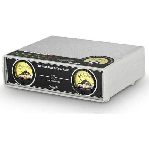 Finished VU1 Analog VU Meter Panel DB Sound Level Indicator for Amplifier Preamp