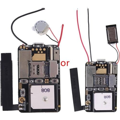ZX808 PCBA GPS Tracker GSM GPS Wifi LBS Locator SOS Alarm Web APP Tracking TF Card Dual System