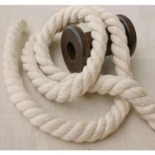 15mm 9meter/ lot Dia Ivory Color Cotton Cord DIY Accessories Hand-woven Rope Decorations Home Decor Wire/Line