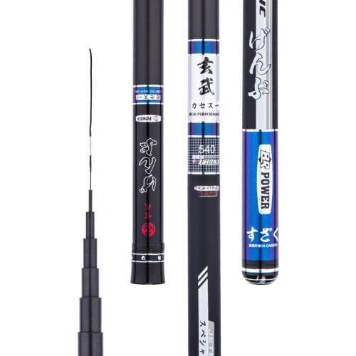 Carbon Stream Rod Short Sections Fish Olta Hand Pole 5.4m 7.2m 8m Ultra Light Super Hard 19 Tonalty Fishing Sticks Vara De Pesca