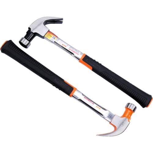 Claw Horns Hammer High Carbon Steel Woodworking Right Angle Hammers Household Decoration Multi-function Hand Tools Nails Hammer