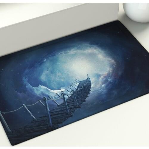 Dolphins In The Sunset Floor Mat Animals Area Rugs Large Home Living Room Bedroom Carpet Decor Doormat Bridge In The Mist