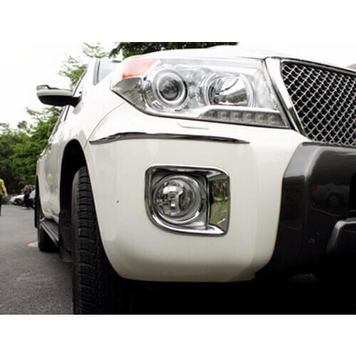 New Front Fog Light Lamp Trim Cover For Land Cruiser FJ200 LC200 J200 2013 2014 2015