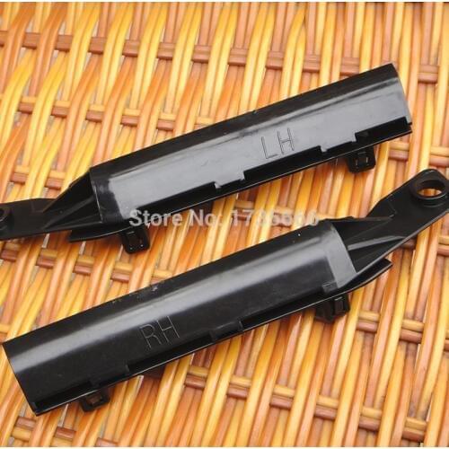 Pair Front Right and Left Side Side Plastic Hatchback Bumper Bracket Case for Nissan Versa 07-12