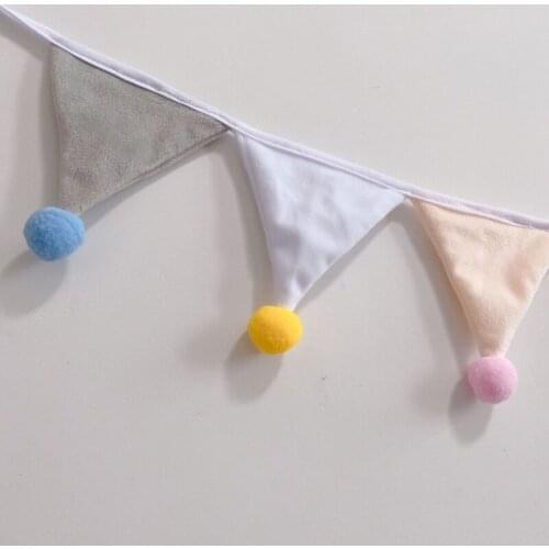 Party Wedding Banner Garland Tent Decor Ornament Kids Room Hanging Wall Decor