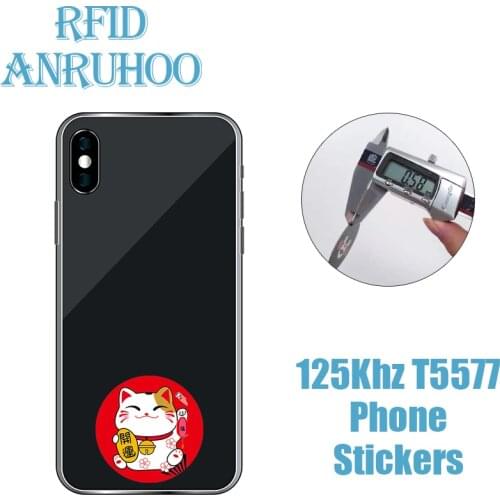 5PCS RFID Rewritable Copy Key 125Khz Smart Chip Sticker EM4305 Copier Badge T5577 Programmer Duplicator Tag ID Proximity Card