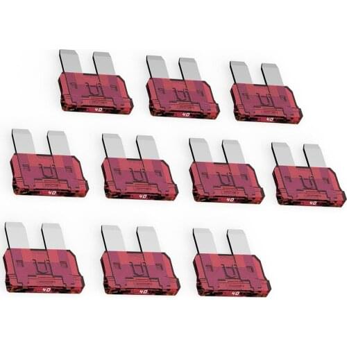 Replacement Fuse Vehicle Flat Fuse 100% Brand New 10PCS 40A ATO Accessories Easy Handling
