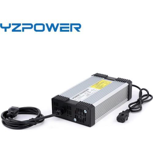YZPOWER 67.2V 4A 5A Aluminum Lithium Battery Charger Universal for 60V 16-cell Li-on Power Tools Electric Motorcycle Ebikes
