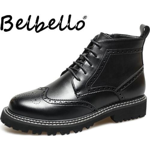 Winter high to help business Brock shoes mens Martin boots British style casual boots