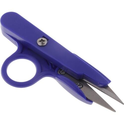 3Pcs/set Sewing Snips With Finger Ring Plastic Handle Thread Cutter Nipper