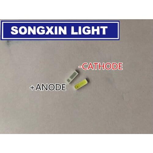 50pcs SYNIOS E4014 LED Backlight Middle Power LED 0.5W 3V 4014 Cool white LCD Backlight for TV TV Application