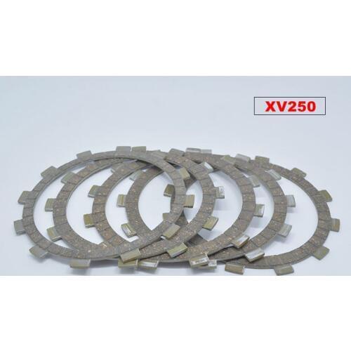 Free shipping for Yamaha motorcycle parts engine 250cc clutch plate XV250 QJ250H clutch plate Virago 250
