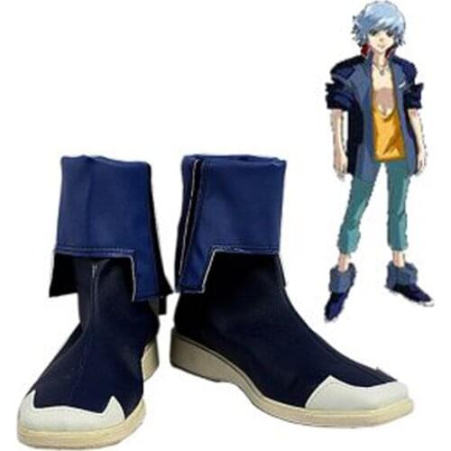 MOBILE SUIT GUNDAM Auel Neider Cosplay Boots Shoes Anime Party Cosplay Boots Custom Made for Adult Men Shoes